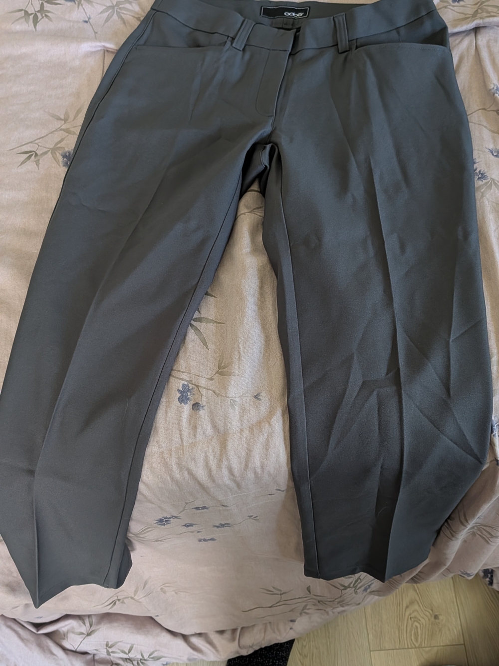 Men's Charcoal Oobe Dress Pants